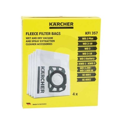 Set 4 Sacs Pour Aspirateur...