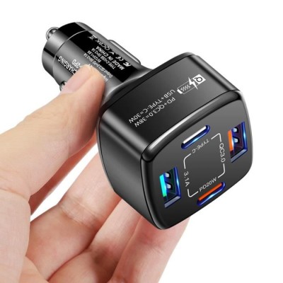Chargeur Voiture 2 Usb Iphone