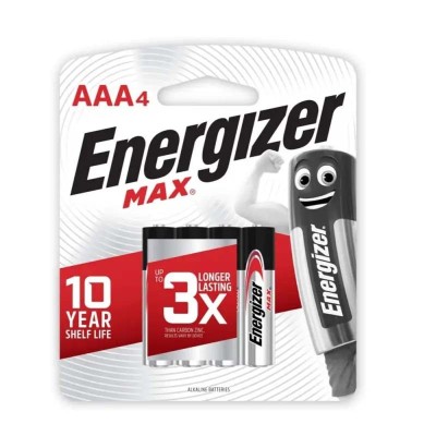 4 X Piles Energizer Max E92...