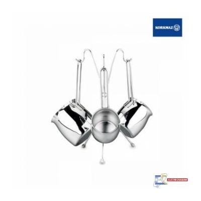 Lot De 3 Zazwa Café Korkmaz Tombik - Inox