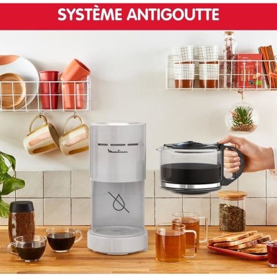 Cafetière Filtre Moulinex Plaino 1,1L 1000W Gris