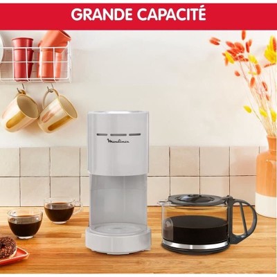 Cafetière Filtre Moulinex Plaino 1,1L 1000W Gris