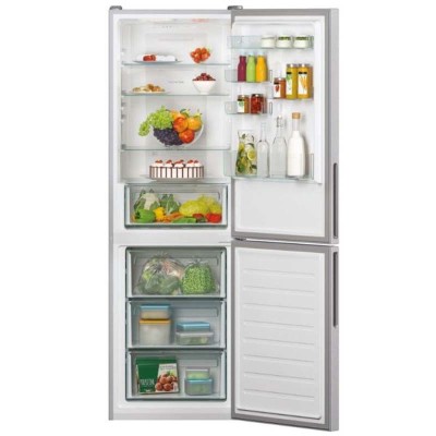 Réfrigérateur Combiné Candy Cce4T618Ex 346 Litres Nofrost - Inox