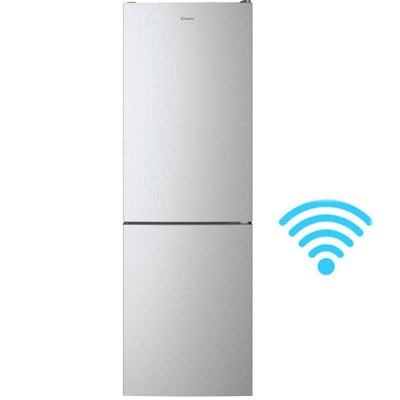 Réfrigérateur Combiné Candy Cce4T618Ex 346 Litres Nofrost - Inox