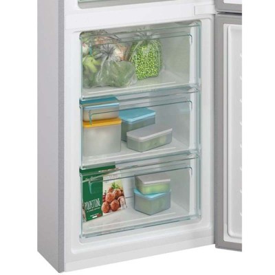 Réfrigérateur Combiné Candy Cce4T618Ex 346 Litres Nofrost - Inox