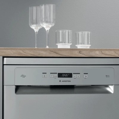 Lave Vaisselle Ariston Lfc3C33Wfx 14 Couverts 9 Programmes Inox
