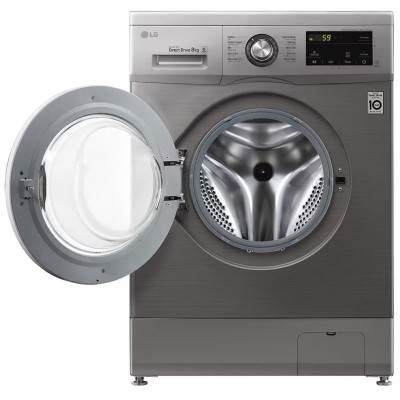 Lave Linge Frontal Lg Inverter Direct Drive 8Kg Fh2J3Tng5P - Silver
